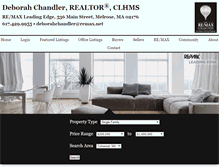 Tablet Screenshot of debbiechandlerre.com